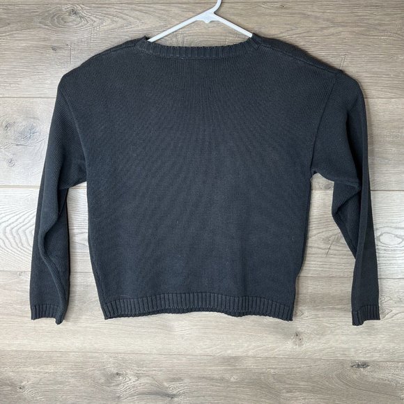 EP Pro Pullover Sweater Womens M Black with Embroidery Golf Crown Coat of Arms - Picture 6 of 9